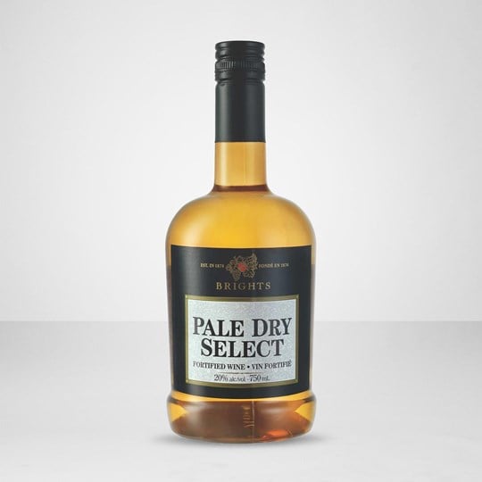 an image of Brights Pale Dry Fortified Wine 750 millilitre bottle